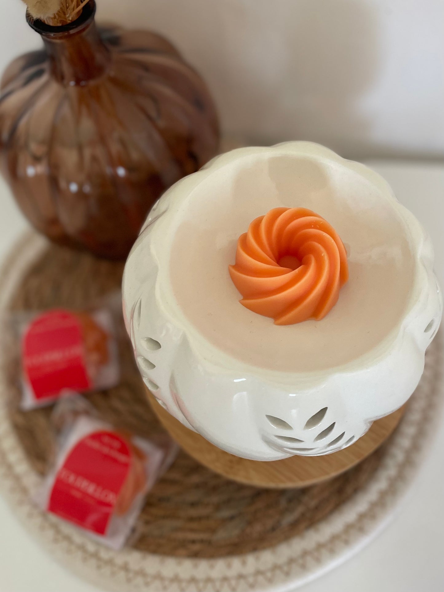 Fondant pêche-monoï