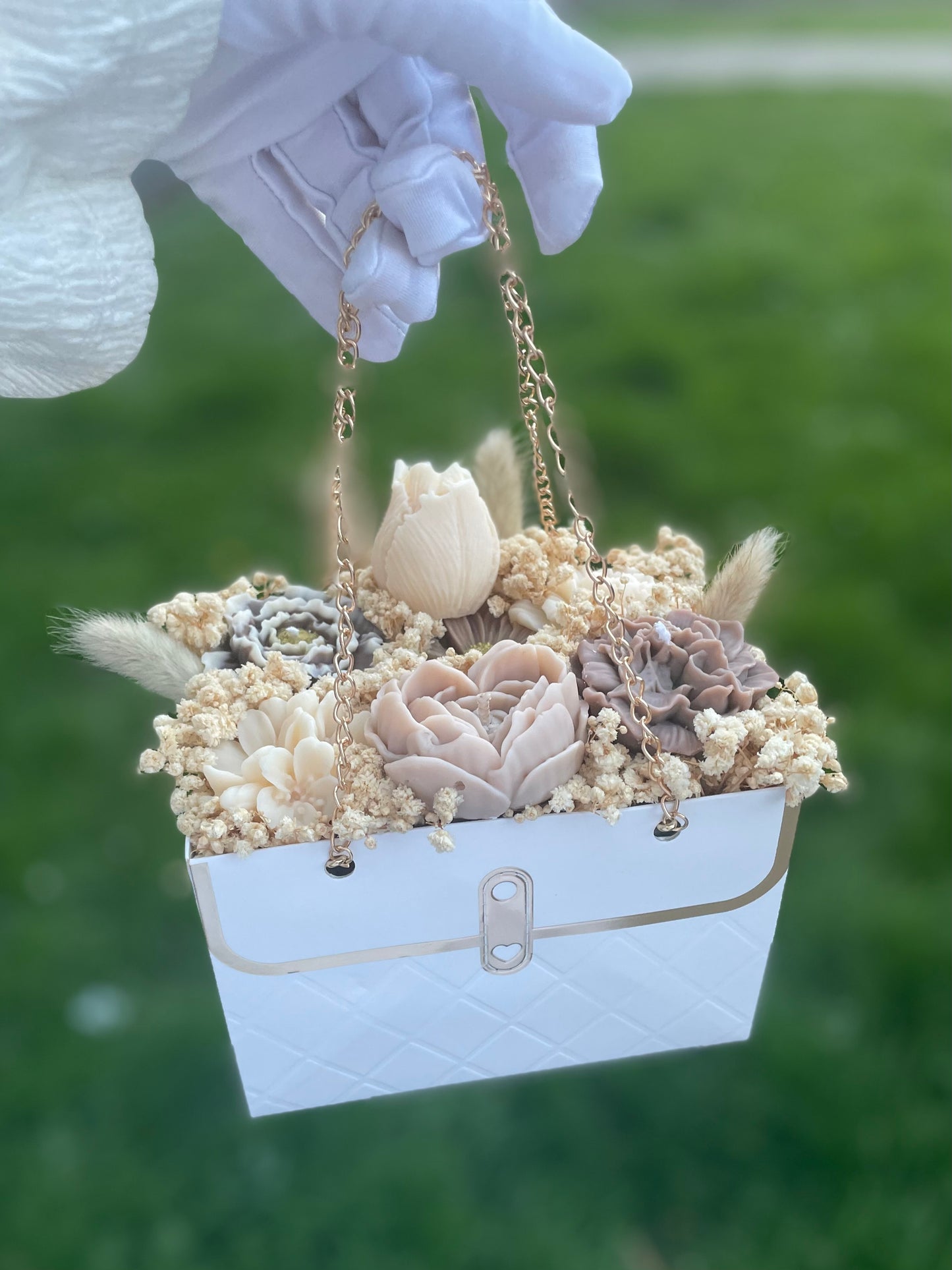 Bouquet sac à main