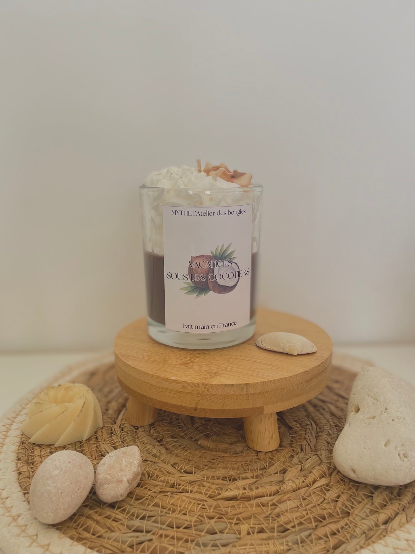 Bougie Vacances sous les cocotiers