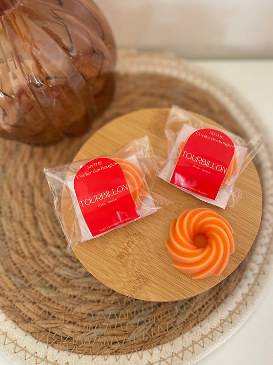 Fondant pêche-monoï