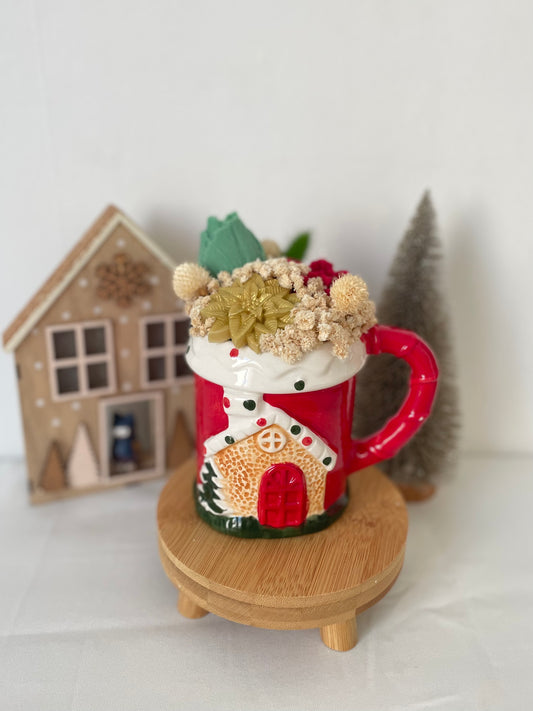 Composition chaumière enchantée